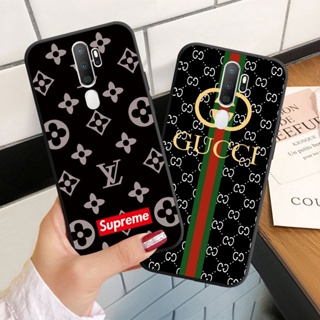 เคสโทรศัพท์มือถือ ซิลิโคนนิ่ม ลายแบรนด์อินเทรนด์ สําหรับ OPPO A5 A9 A31 A33 A91 A53 2020 A53S A52 A72 A92