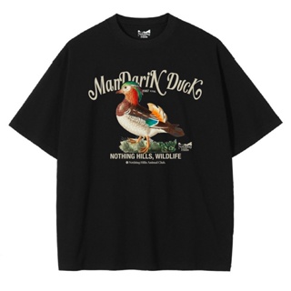 " The Mandarin Duck " เสื้อยืดทรงหลวมOversize By Nothing Hills™