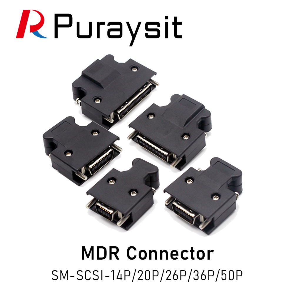 SZ Puraysit MDR Connector Servo Driver Plug SM-SCSI-14P 20P 26P 36P 50P Connector