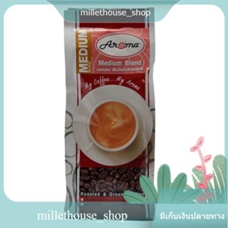 Coffee Medium Blend Aroma 250 g/กาแฟผสมปานกลาง อโรมา 250 กรัม