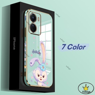 เคส vivo Y16 Y35 Y02 Y02S Y30 Y75 Y55 5G โทรศัพท์มือถือแบบนิ่ม ลายดิสนีย์ StellaLou 32ATZ สําหรับ