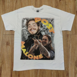 POST MALONE RAPPER DTG (DIGITAL TO GARMENT) GILDAN ULTRA เสื้อสกรีนดิจิตอล คมชัด