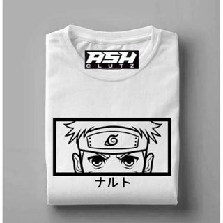 Naruto Logo Design Print Tees Tshirt Unisex Cotton_03