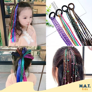 ยางรัดผมไฮไลท์ อุปกรณ์ทำผมเด็กผู้หญิง พร้อมส่งจากไทย สะดวก น่ารัก ทำผมง่ายๆด้วยตัวเอง