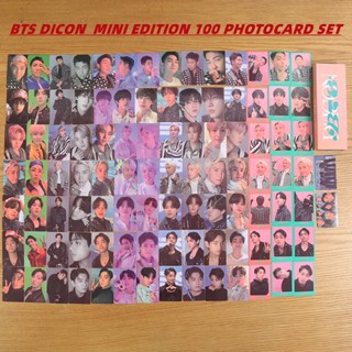 ชุดโฟโต้การ์ด Kpop BTS Bangtan Boys DICON DFesta Mini Edition 100