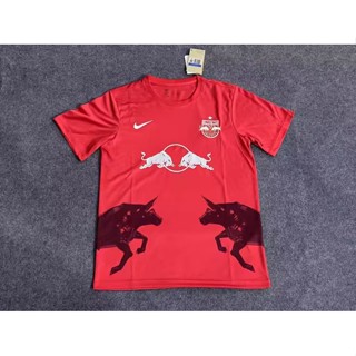 [Fans] 2324 ใหม่ Red Bull Club เสื้อฟุตบอล สีแดง คุณภาพสูง ชุดกีฬา เสื้อยืดแขนสั้น