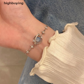 [highbuying] สร้อยข้อมือ กําไลข้อมือ ประดับเพทาย โอปอล อวกาศ สวยหรู หรูหรา เครื่องประดับ แฟชั่นสําหรับผู้หญิง ของขวัญ ปาร์ตี้ พร้อมส่ง