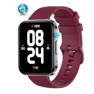 Realme DIZO Watch D Talk สายซิลิโคน สําหรับ realme Techlife DIZO Watch D Talk Smart Watch strap realme DIZO Watch D strap Sports wristband