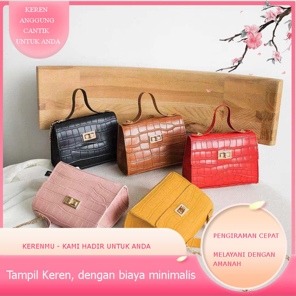 COOL IMPORTED BAG PU LEATHER SLING BAG CD123