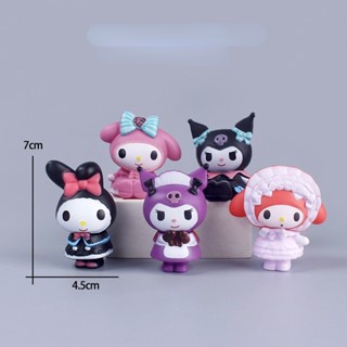 ตุ๊กตาฟิกเกอร์ อนิเมะ Sanrio Melody Kuromi Hello Kitty