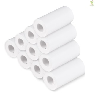 Thermal Paper Roll 57*30mm Printing Paper for Label Printer Kids Instant Camera Refill Print Paper, Pack of 10 Rolls