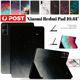 Folio เคสหนัง ฝาพับ ลายการ์ตูนน่ารัก กันกระแทก สําหรับ Xiaomi Redmi Pad 10.61 นิ้ว 2022