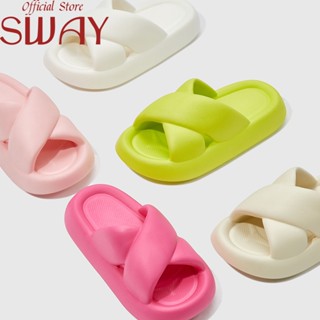 SWAY  รองเท้าแตะ ผู้หญิง เกาหลี แฟชัน รองเท้าส้นสูง เกาหลี  รุ่นใหม่ Korean Style ins สวยงาม B20H04D 36Z230909