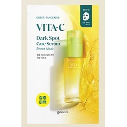 Goodal / Green Tangerine Vita C เซรั่มมาสก์ดูแลฝ้า / ความงามของเกาหลี