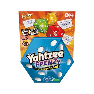 Hasbro Yahtzee ลูกเต๋าและการ์ดเกม F5516