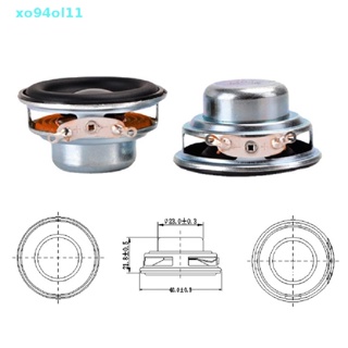 Xo94ol ลําโพงแม่เหล็กนีโอไดเมียม 40 มม. 16 แกน 4 โอห์ม 5W ขนาดเล็ก แบบพกพา