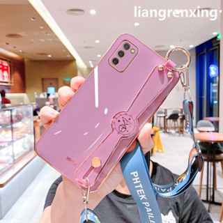 เคส samsung a03s samsung a02s ใหม่ เคสโทรศัพท์มือถือ ซิลิโคนนิ่ม ชุบไฟฟ้า กันกระแทก สําหรับ samsung a03s a02s DDZBWD01 น่ารัก ลายการ์ตูน กันกระแทก