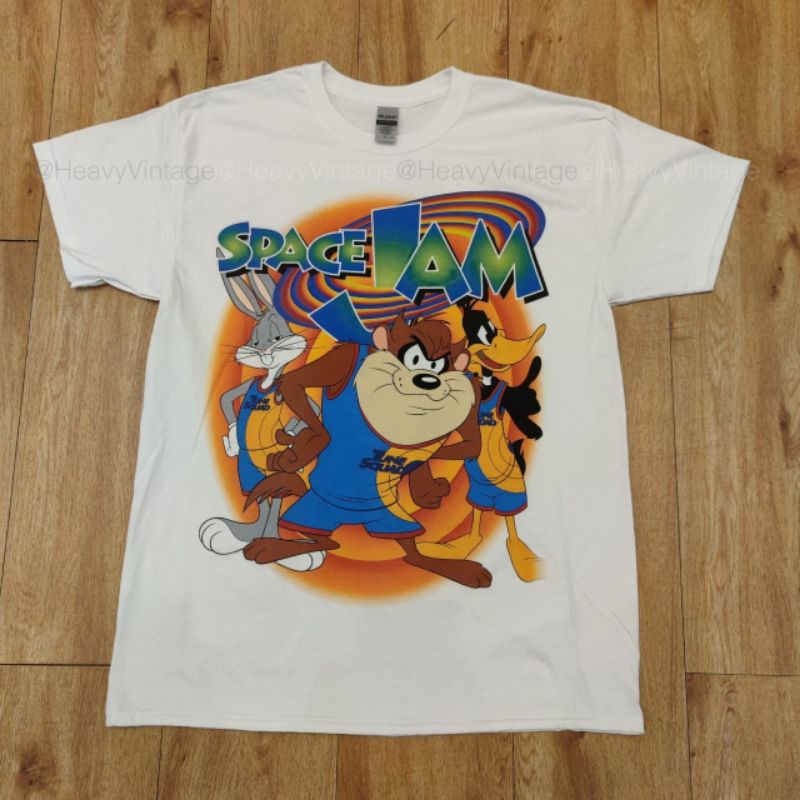 SPACE JAM X TUNE SQUAD JERSEY DTG (DIGITAL TO GARMENT) เสื้อ Gildan สกรีนดิจิตอล คมชัด เสื้อวง เสื้อ