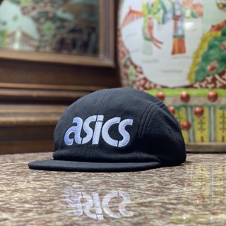 ASICS TIGERS 4-Panel Fleece Cap ‘Black)