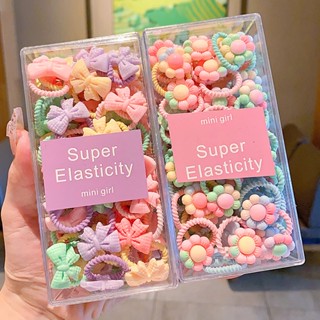 ยางรัดผม แบบสวมนิ้วหัวแม่มือ น่ารัก เครื่องประดับ สําหรับเด็กผู้หญิง