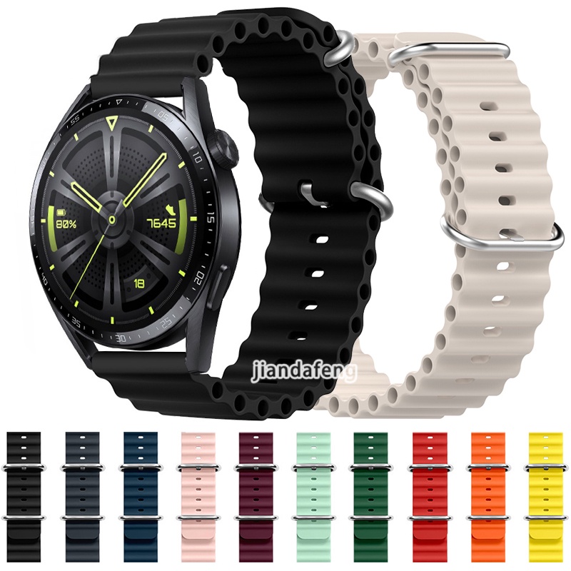 สายนาฬิกาข้อมือซิลิโคน สําหรับ HUAWEI WATCH GT3 46 มม. 42 มม.