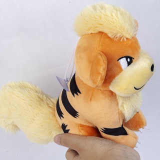 ตุ๊กตาฟิกเกอร์ ยัดนุ่น รูปโปเกม่อน Growlithe Center ของเล่นสําหรับเด็ก