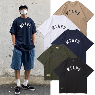 Wtaps Yue Boon Lok เสื้อยืดแขนสั้น ผ้าฝ้าย ทรงหลวม สไตล์ญี่ปุ่น คลาสสิก สําหรับผู้ชาย