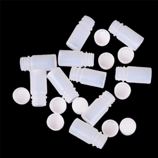 HCS 10X 10ml Plastic Reagent Bottles Medicine Sample Vials Liquid Holder Useful Tool HC