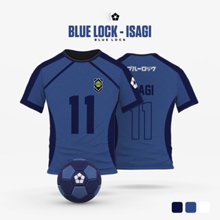 เสื้อยืด พิมพ์ลายการ์ตูนอนิเมะ Blue Lock สําหรับผู้ชาย