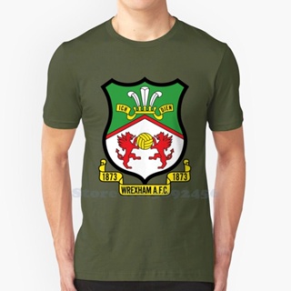 เสื้อยืด พิมพ์ลาย Wrexham Afc แฟชั่นฤดูร้อน สําหรับผู้ชาย