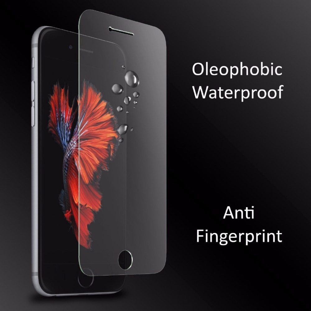 ฟิล์มกระจกนิรภัยใส ป้องกันหน้าจอ สำหรับ Compatible For iPhone 6 7 8 X Plus