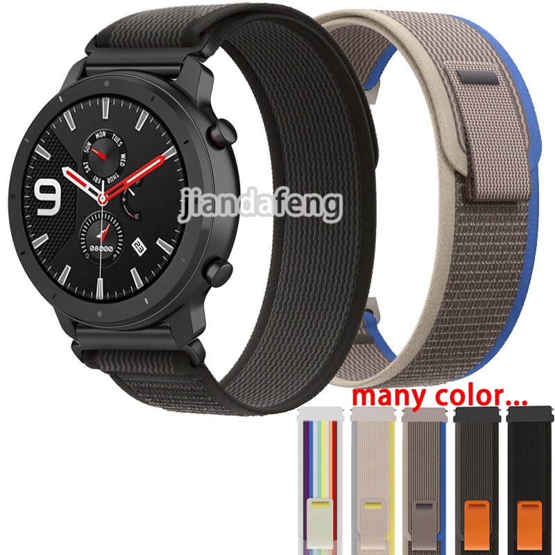 สายนาฬิกาข้อมือไนล่อน 20 มม. 83 สี สําหรับ Huami Amazfit Bip 3 Pro Lite S U Pop