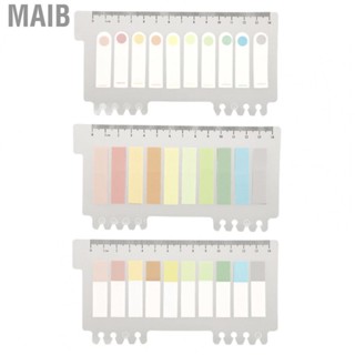 Maib Page Marker  Index Tabs Paper PET  for Filing Cabinets for Folders