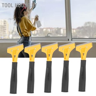 Tool House.ay 5PCS Cleaning Shovel Scrapers เครื่องมือขูดแบบพกพามัลติฟังก์ชั่นสำหรับการกำจัดสีกระเบื้องแก้ว