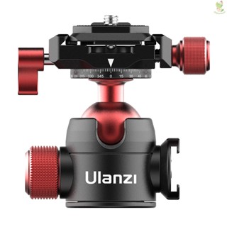 Ulanzi U-70 Mini Ball Head Dual 360° Panorama Adjusting with Cold Shoe Mount Quick Release Plate Compatible with Arca-Swiss Peak Design Quick Release