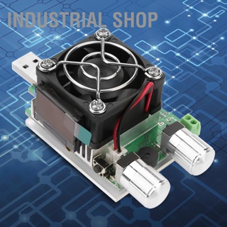  Industrial Shop 35W ปรับ USB คงที่ปัจจุบันโหลดอิเล็กทรอนิกส์แบตเตอรี่เครื่องทดสอบความจุแรงดันไฟฟ้าพร้อม