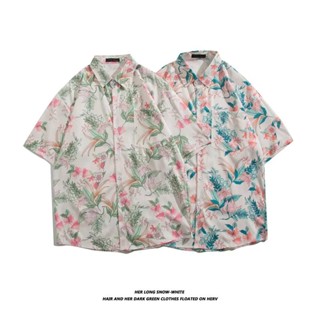 เสื้อฮาวาย เสื้อ hawaii ผู้ชาย เสื้อสงกรานต์ รุ่น 3110