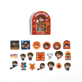 Rich and Learn (ริช แอนด์ เลิร์น)  Harry Potter Die-cut Sticker สีแดง