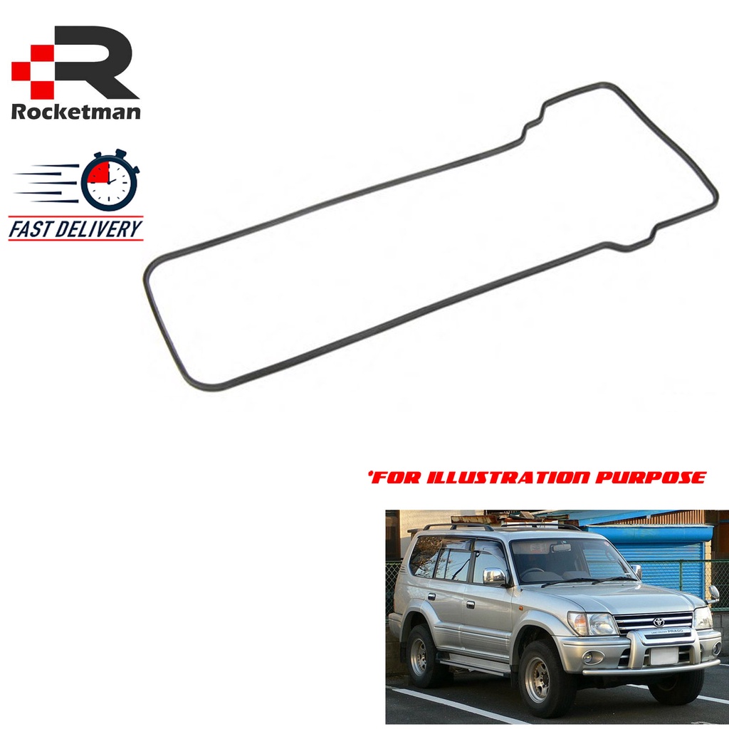 TOYOTA VALVE ROCKER COVER GASKET PRADO RZJ95 3RZFE อะไหล่ (11213-75030)