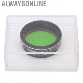 Alwaysonline 1.25 Inches  Moon Filter Green CPL Eyepiece