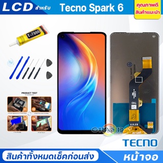 หน้าจอ Lcd TECNO Spark 6 อะไหล่จอ จอชุด จอTECNO Spark 6 พร้อมทัชสกรีน จอ + ทัช TECNO Spark6/KE7