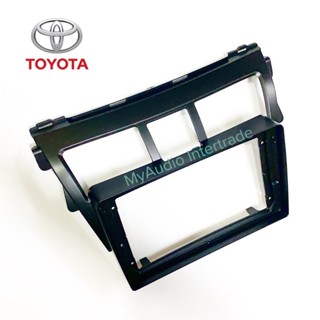 เพาเวอร์แอมป์ หน้ากากวิทยุ TOYOTA VIOS 2007-2012 สำหรับจอ 9 นิ้ว พร้อมปลั๊กตรงรุ่น