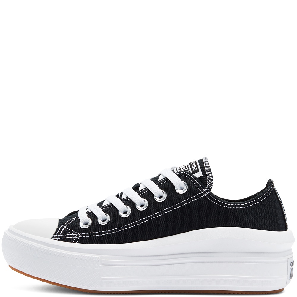 CONVERSE รองเท้าผ้าใบ รุ่น CTAS MOVE OX BLACK - 570256CF_U1BKXX - สีดำ ผู้หญิง