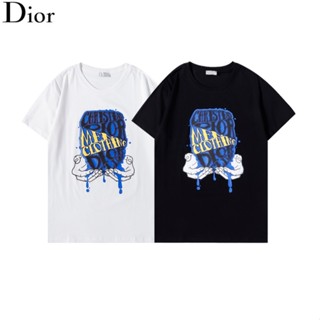 DIO ผู้ชายและผู้หญิงแฟชั่นลำลองเสื้อยืดแขนสั้น