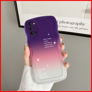 เคส Oppo Reno4 เคส OPPO Reno5 เคส Oppo Reno 4 Reno 5 5G เคสโทรศัพท์มือถือ tpu ไล่โทนสี สําหรับ JBDK