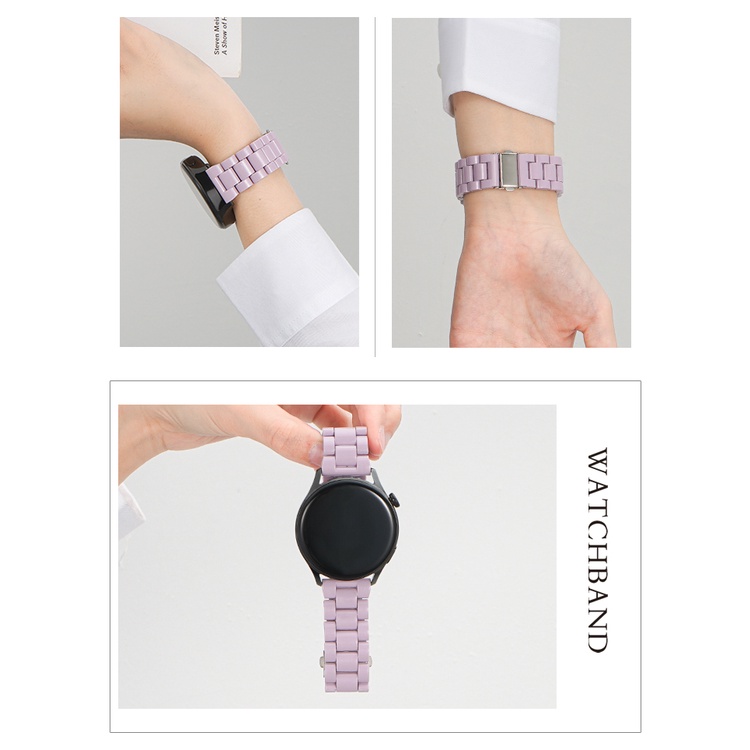 สายนาฬิกาข้อมือ พลาสติก เรซินใส สําหรับ Garmin Venu sq 2