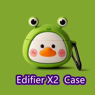 【Direct Supply】เคสหูฟัง แบบนิ่ม ลายการ์ตูน สําหรับ Edifier X2