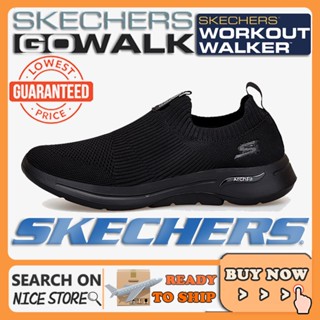 [SIZE39-48]] Skechers_ GO-WALK รองเท้าผ้าใบลําลอง ระบายอากาศ สําหรับผู้ชาย