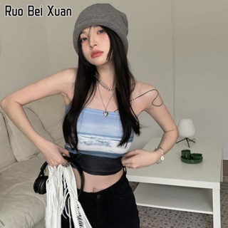 RUO BEI XUAN เสื้อชั้นในสตรี แฟชั่นเกาหลี ใหม่ เสื้อชั้นในเซ็กซี่