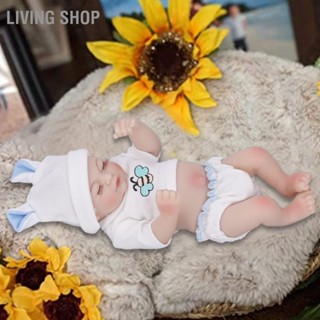 Living Shop ตุ๊กตาเด็กผู้หญิงจําลอง ซิลิโคนนิ่ม กันน้ํา 28 ซม.